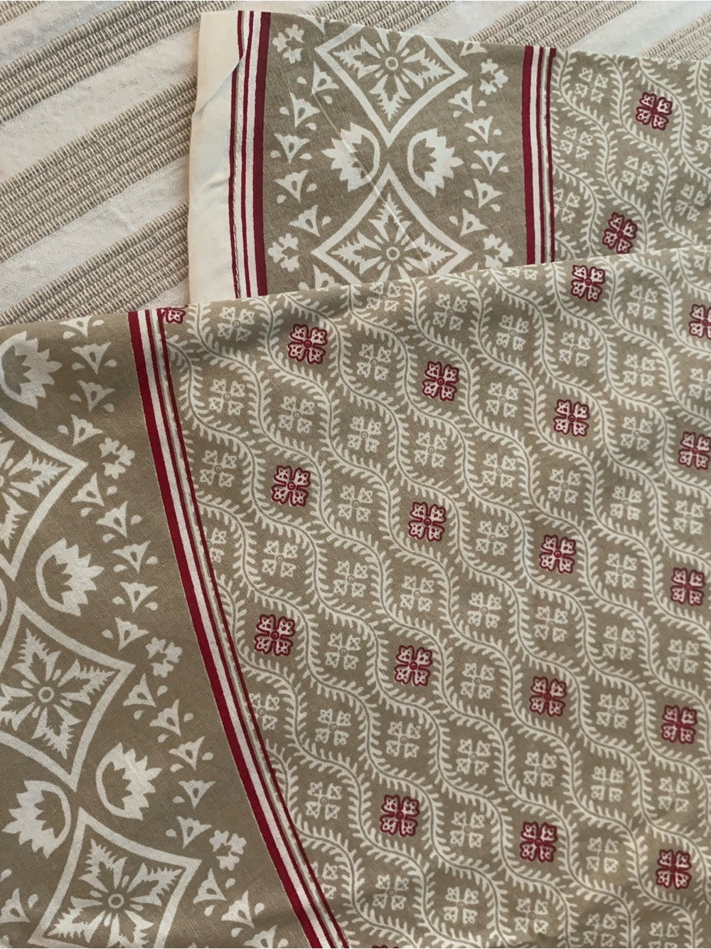 Williams&Sonoma New Round 72” Cotton Table Cloth